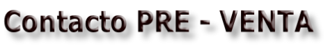 Contacto PRE - VENTA